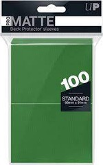 Ultra Pro 100ct Pro-Matte Green Standard Deck Protectors